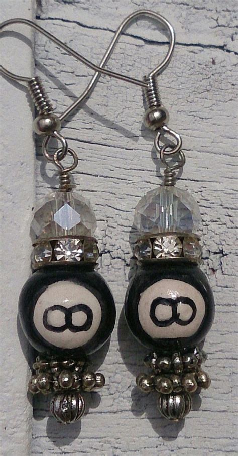Fortune-Telling Chic: Witchcraft 8 Ball Earrings as an Everyday Accessory